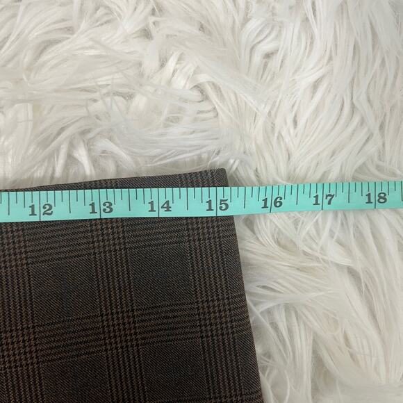 Rachel Zoe Brown Plaid Mini Skirt - Picture 6 of 7